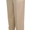 Dolce & Gabbana Elegant Ivory High-Waist Wool Pants