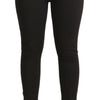 Dolce & Gabbana Sleek Black Cotton Stretch Skinny Jeans