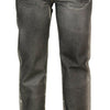 Dolce & Gabbana High Waist Grey Denim Elegance