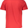 Cavalli Class Red Cotton Men T-Shirt