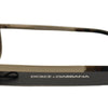 Dolce & Gabbana Chic Aviator Mirrored Brown Sunglasses