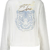 Cavalli Class White Cotton Women Sweater