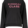 Cavalli Class Black Cotton Women Sweater