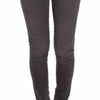 Ermanno Scervino Chic Gray Slim Leg Jeans - Elegance Meets Comfort