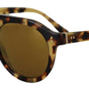 Dolce & Gabbana Chic Tortoiseshell Acetate Sunglasses