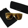 Dolce & Gabbana Stellar Chic Square Sunglasses in Yellow