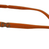 Dolce & Gabbana Chic Orange Round Sunglasses for Women