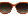 Dolce & Gabbana Chic Orange Round Sunglasses for Women