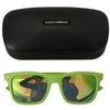 Dolce & Gabbana Acid Green Chic Full Rim Sunglasses