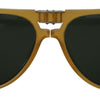 Dolce & Gabbana Chic Yellow Aviator Acetate Sunglasses