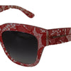 Dolce & Gabbana Chic Sicilian Lace Tinted Sunglasses