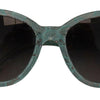 Dolce & Gabbana Elegant Sicilian Lace Designer Sunglasses