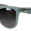 Dolce & Gabbana Elegant Sicilian Lace Designer Sunglasses