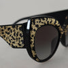 Dolce & Gabbana Butterfly Polarized Sequin Sunglasses