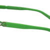 Dolce & Gabbana Chic Green Acetate Round Sunglasses