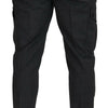 Dolce & Gabbana Elegant Checkered Slim Fit Cargo Pants