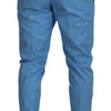 Dolce & Gabbana Elegant Slim Fit Chinos - Indulge in Italian Luxury