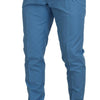 Dolce & Gabbana Elegant Slim Fit Chinos - Indulge in Italian Luxury