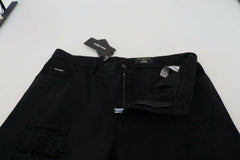 Dolce & Gabbana Elegant Black Loose Fit Italian Jeans