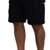 Dolce & Gabbana Elevate Your Summer: Classic Black Bermuda Shorts