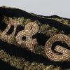 Dolce & Gabbana Elegant Black and Gold Crystal Sweater