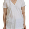 Dolce & Gabbana Elegant White Cotton Top Tee