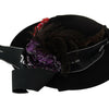 Dolce & Gabbana Elegant Wide Brim Black Hat