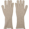 Dolce & Gabbana Elegant Ivory Cashmere-Silk Blend Gloves