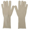 Dolce & Gabbana Elegant White Cashmere Gloves