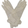 Dolce & Gabbana Chic White Wrist Length Gloves