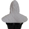 Dolce & Gabbana Elegant White Nylon Whole Head Wrap Hat