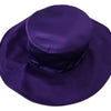 Dolce & Gabbana Elegant Purple Silk Top Hat