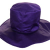 Dolce & Gabbana Elegant Purple Silk Top Hat