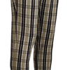 BENCIVENGA Chic Multicolor Checkered Cotton Pants