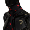 Dolce & Gabbana Elegant Silk Polka Dot Men's Scarf