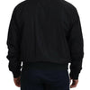 Dolce & Gabbana Elegant Black Bomber Jacket