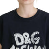 Dolce & Gabbana Elegant Cotton Round Neck Tee with Print