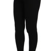 Dolce & Gabbana Elegant Black Cashmere Pants