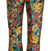 Dolce & Gabbana Elegant Multicolor Woven Pants