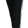 Dolce & Gabbana Elegant Black Wool-Silk Pants