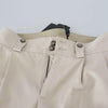 Dolce & Gabbana Chic Beige Cotton Trousers for Elegant Comfort