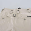 Dolce & Gabbana Chic Beige Cotton Trousers for Elegant Comfort