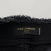 Dolce & Gabbana Sleek Black Denim Pants - Italian Couture