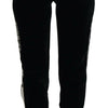 Dolce & Gabbana Elegant Velvet Pants - Timeless Black Luxury