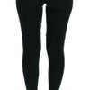 Dolce & Gabbana Elegant Cashmere Jegging Pants in Lush Green