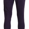 BENCIVENGA Elegant Purple Cotton Trousers