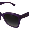 Dolce & Gabbana Elegant Purple Gradient Lens Sunglasses