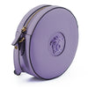 Versace Elegant Purple Round Shoulder Bag