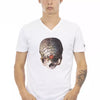 Trussardi Action White Cotton Men T-Shirt