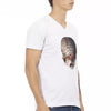 Trussardi Action White Cotton Men T-Shirt